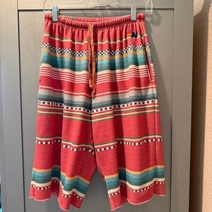 Aviator Nation Mens Tulum Shorts Red Size Large